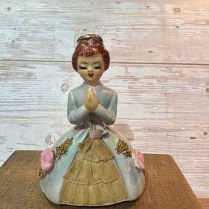 Vintage Ceramic Praying Figurine